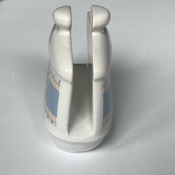 Ribbon goose napkin holder by B&D - like new - Picture 4 of 7